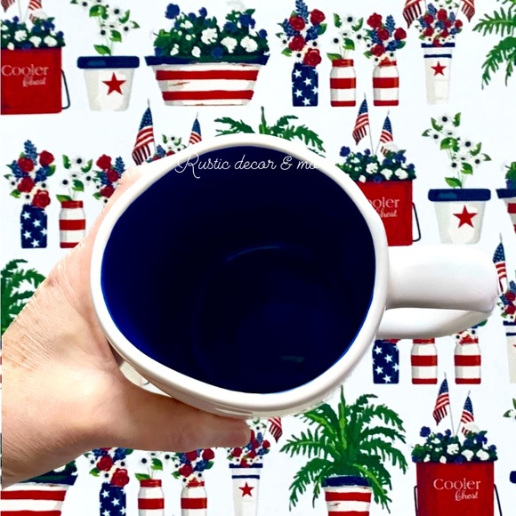 ❤️🤍💙 Rae Dunn Freedom Mug - Picture 2 of 3
